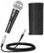 Pickup cablati portatili SM 58, microfono vocale dinamico cardioide con borsa portaoggetti, microfono da canto cablato per donne, uomini, cantanti
