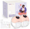 Nuliie Milchpumpe Elektrisch tragbare S32, 4 Modi, 9 Stufen, 24mm Flansch mit LED-Anzeige, Zusätzlich Flansch 18mm&21mm und Austauschbare Entenventile (2Packs, Rosa)