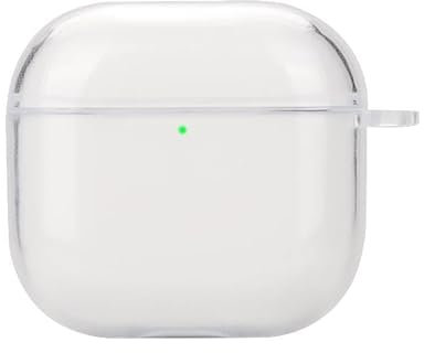 LIUZIHAN Hülle Kompatibel mit Airpods 4 2024, Ultradünn Soft TPU Kratzfeste Case, Silikon Stoßfeste Schutzhülle Kompatibel mit Airpods 4 2024.(Transparent)