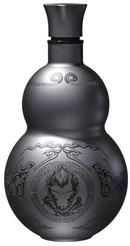 ZhenBaoTian Black Myth WuKong - Botella de vino para agua, café, jugo, té, bebida, hervidor de agua, agua, agua, calabaza, para viajes, gimnasio, deporte, cosplay, 500 ml