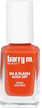 Barry M Sheer Strength Nail Paint Shade Sheer Crave | Orange Nail Polish