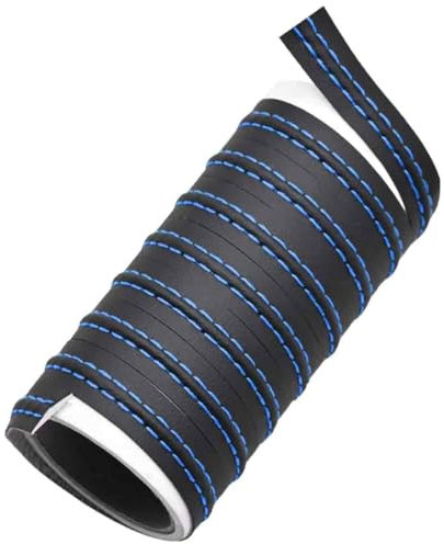 JEYORZY Tira De Ribete Para Interior De Automóvil, Moldura Interior Coche Tira De Ribete Para Automóvil, Decoración Accesorios Coche, 2M-Azul
