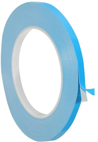 PATIKIL Thermal Adhesive Tape, 25m x 5mm x 0.2mm Double Side Adhesive Thermal Conductive Tape for Heatsink LED GPU Modules Computer CPU IC Chip, Blue