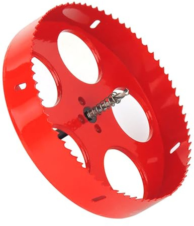 250mm Large Hole Saw Bi-Metal with Quick Change Arbor,30mm Cutting Depth