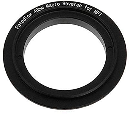 Fotodiox Macro Reverse Adapter Compatible with 46mm Filter Thread Lenses on Micro Four Thirds Mount Cameras