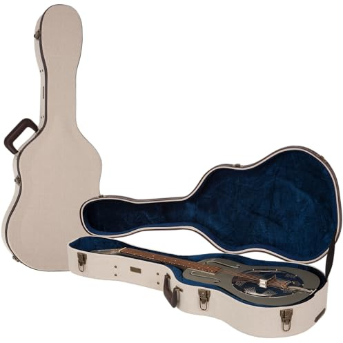 Gator Cases Journeyman Series Deluxe Wood Case for Resonator Style Acoustic Guitars (GW-JW RESO)