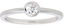 XENOX Schmuck Damen Ring Silver Circle 925 Silber
