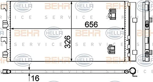 HELLA 8FC 351 319-294 Kondensator, Klimaanlage