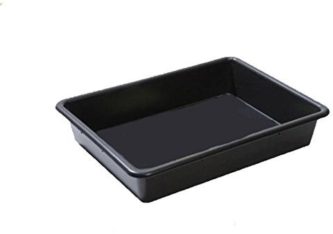 gardeners corner Hydroponics Black plastic Garland Plant Painters drip Tray 80cm x 80cm x 12cm