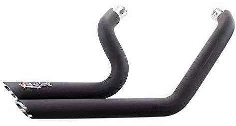 Lextek Black Exhaust System for Harley Davidson Sportster 883/1200 (04-13)