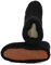 Moro-Design Hausschuhe Hüttenschuhe Lammfell Schafwolle Schaffell Wildleder Schwarz Gr.36-47 (40)