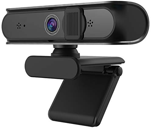 NetumScan Webcam 1080P Full HD Microphone stéréo avec autofocus, 2 mégapixels Caméra Web Enregistrement Chat Vidéo Compatible Windows, Mac
