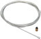 cyclingcolors gaszug Ø1.2MM 2.50M kopfe Ø3x3MM + kabelklemme Ø5x6MM nippel kompatibel mit dellorto vergaser moped motorrad mofa roller kabel innenzug seilzug bowdenzug innenkabel