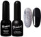 Didier Lab - Premium Fiber Strong Base Gel 8 ml and Top Coat Super Shiny 8ml Complete Starter Set for Manicure and Pedicure - Nail strengthening - For Damaged Nails - For UV Lamp - Endless Gloss