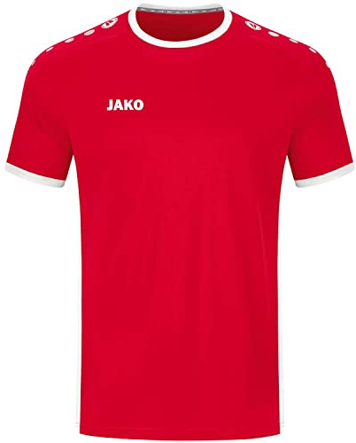 JAKO Kinder Trikot Primera (Kurzarm), Sportrot, 152