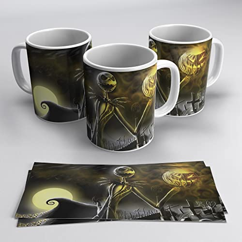 newseny Jack Skellington Incubo prima di Natale (collezione tazza regalo Natale) (Jack Skellington Halloween)