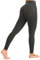 JOYSPELS Sport Leggings Damen, High Waist Sporthose Blickdicht Sportleggins Scrunch Leggins Push Up Yogahose, Brikettgrau L