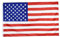Lamppdcor USA Flag National Drapeau américain 90 x 150 cm Polyester Lourds Polyester US Flag brodés et Rayures Cousues Drapeau du Drapeau de Jardin