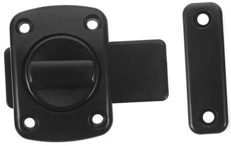 EXCEART loquet de Serrure de Porte poignées de Porte indicateur de Verrouillage de Porte Serrure Porte verrou Porte loquet de Porte moustiquaire loquet de Porte de Grenier