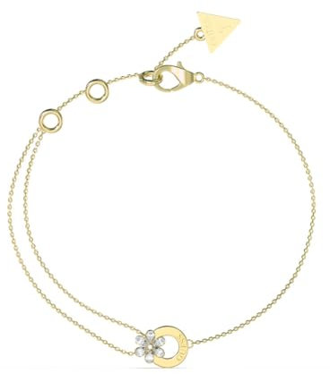 GUESS Damen-Armband Lily Flower Goldfarben S JUBB05111JWYGS
