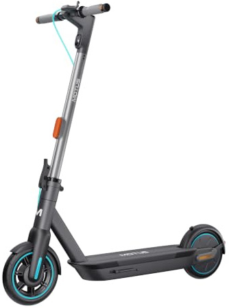 Trottinette Électrique Adulte Pliable 350W Motus Scooty 10 Gen 5 – Batterie 36V 15Ah, Autonomie 65 km, Roues 10, Clignotants LED, Régulateur de Vitesse, Écran LCD, Gris-Turquoise