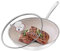 Sartén De Acero Inoxidable, Sartenes Antiadherentes Inoxidables Con Tapa, Utensilios De Cocina Para Saltear, Huevos, Carne Y Pescado