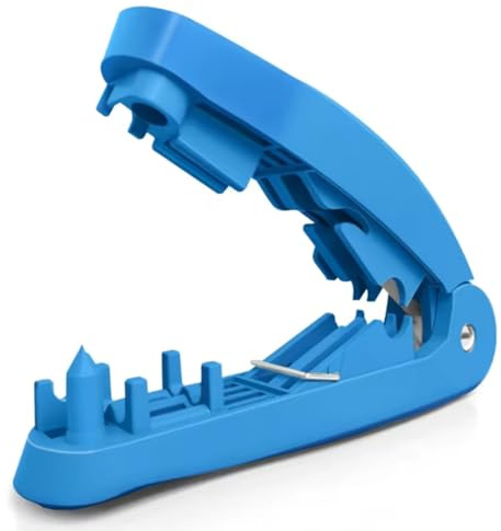 Bortivier Herramienta 4 en 1 para Cortar, Pelar, Desenredar y Enderezar Cables de Red RJ45. Compatible con Cables STP/UTP B