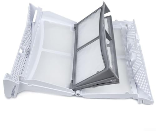Eawfgtuw Filtro anti-pelucchi di ricambio 8074539019 per asciugatrici, compatibile con serie multiple, filtro in plastica a lunga durata Design Efficienza energetica