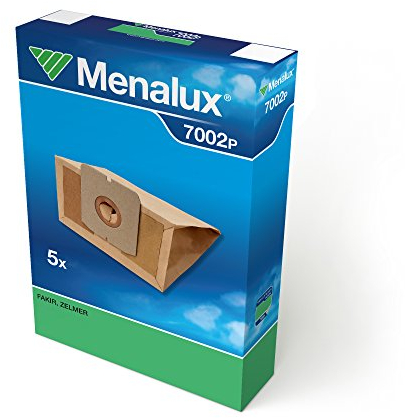 Menalux 7002 P, 5 Staubbeutel für Hanseatic, Fakir, Zelmer, Quigg, Condell und Bestron