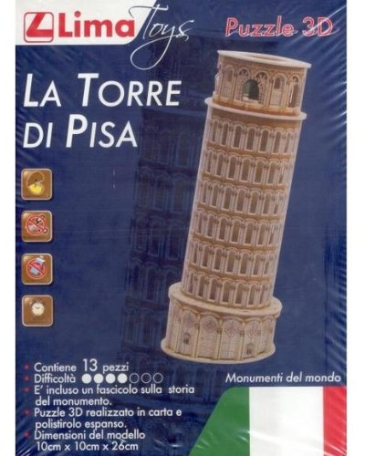 lima 2681 Puzzle Torre DI PISA TRIDIMENSIONALE 13 PZ