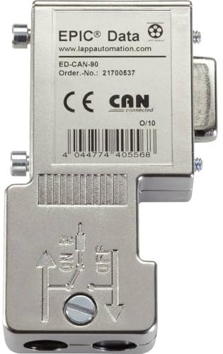 Connettori EPIC® Data CAN-Bus a 90° 1pcs LAPP EPIC® ED-CAN-90 21700537