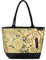 VON LILIENFELD Borsa Donna Shopper Dimensioni 42 x 30 x 15 cm Borsa da spiaggia Ufficio Gustav Klimt: Albero della vita