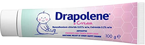 Drapolene® Cream 100g Tube | Prevents and Treats Nappy Rash | Soothes and Protects Baby's Bottom from Newborn Onwards
