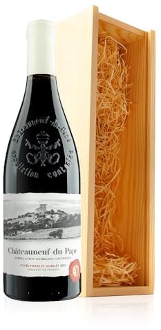 Virgin Wines - Andre Brunel Cuvee Pierre et Gobelet Chateauneuf-du-Pape (75cl) in Wooden Gift Box - Premium French Red
