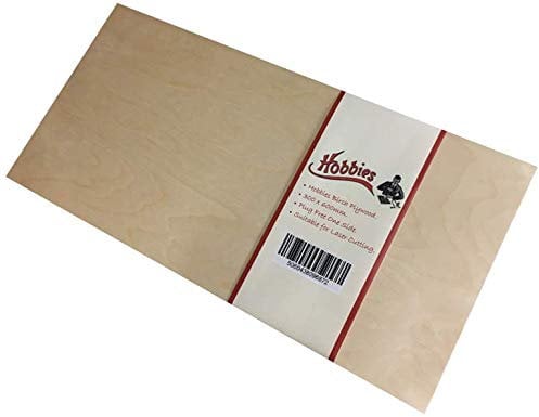 Hobbies Quality Birch Plywood 3mm Thick 300 x 600mm