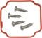 Bosch Ebike Display holder cable connection mounting kit, 4 x fixing screws and 1 x seal, for drive unit operating unit and cable