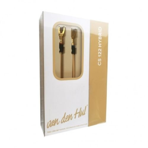 VAN DEN HUL CS-122 HYBRID SPADES 2,5 MT COPPIA CAVI DIFFUSORI A FORCELLA NUOVI