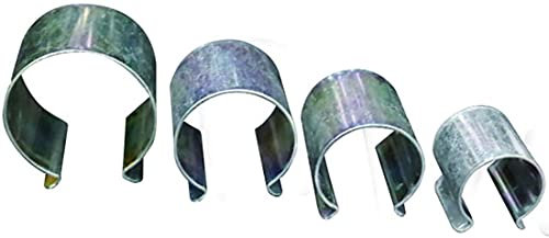 CLIPS PER SERRE IN METALLO KG.1 VARIE MISURE (Ø35)