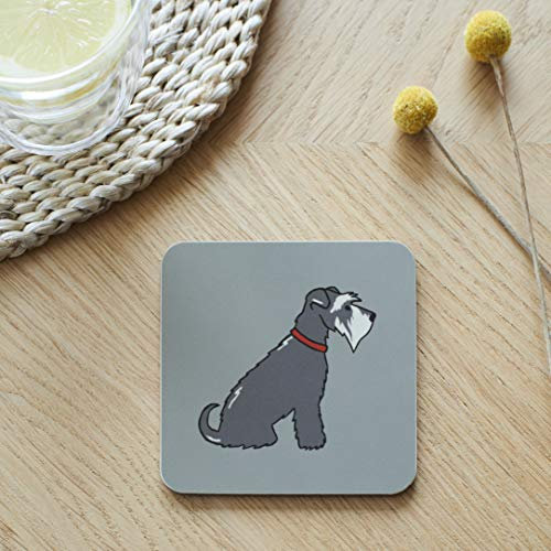 Sweet William Grey Schnauzer Coaster