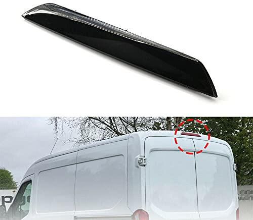 Passend für Ford Transit MK8 Tourneo Custom LED High Level Rear Third Brake Light 3rd Stop Tail Lamp (Black lens)