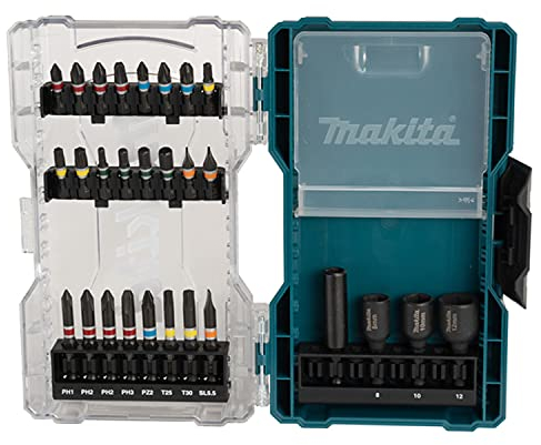 Makita E-07048 28-teiliges Bohrer- und Bit-Set
