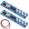 Youmile 2PCS 3S 18650 Lithium Battery Power Display Board Lithium Battery Capacity Indicator LED Display Board for DIY with 24AWG Wire