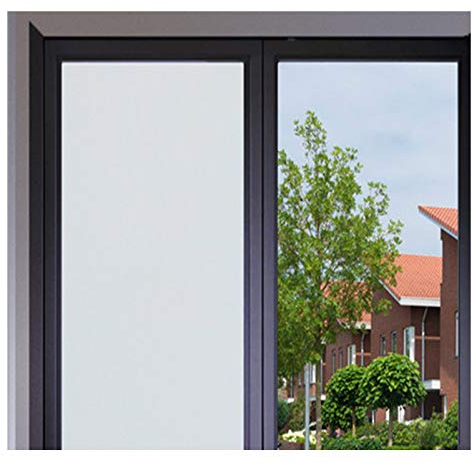 Vinilos Ventana Vinilo para Ventana de Privacidad Lámina Adhesiva para Cristales Esmerilado para Hogar Decoración Calor Control y Protección de la Intimidad Varios tamaños-Mate blanco 0.7x10m