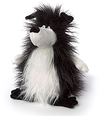 SIGIKID 39611 Taco Thursday BeastsTown Hund für Mädchen Jungen und Erwachsene Kuscheltier empfohlen ab 3 Jahren Schwarz-Weiß/Hund