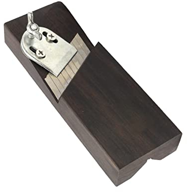 Mini Ebenholz Handhobel Zimmermann Nuten Trimmen Zimmermann Hobel Manuelle Holzbearbeitung Rasierhobel 45 Grad Fasen Hobel DIY Holzwerkzeug