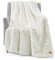 UGG - Amanda Überwurfdecke – weiche Überwurfdecke – 127 x 177,8 cm – warme Akzentdecke für Couch oder Bett – gemütliche Heimdekoration – Schnee