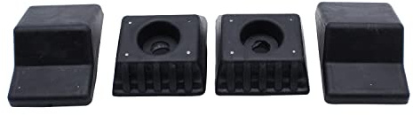 SHLPDFM Kofferraum-Anschlagpuffer für Kofferraum, Kofferraum, Schwarz, Anschlagpuffer A1247580044 A1247580144, kompatibel mit Mercedes W124 A124 C124 4