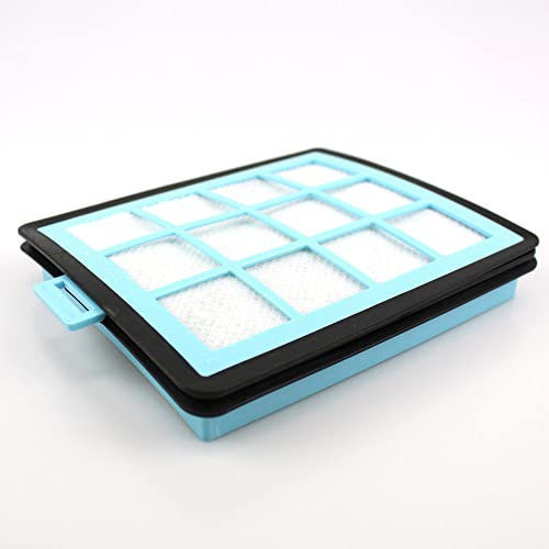 Ensemble De Filtres Filtre d'aspiration | Filtre Principal + Filtre de Protection Moteur adapté à Philips FC9723/09 PowerPro Expert