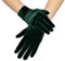 Damen Handschuhe Satin Classic Opera Fest Party Audrey Hepburn Handschuhe 1920er Stil Handschuhe Elastisch Erwachsene Größe für Damen Handgelenklange Kurze Samt Handschuhe Party Kostüm Handschuhe,Grün