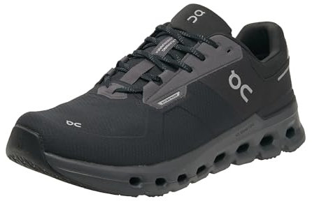 On Clouddrunner 2 wasserdichte Herren-Sneaker, Magnet | Schwarz, 48 EU